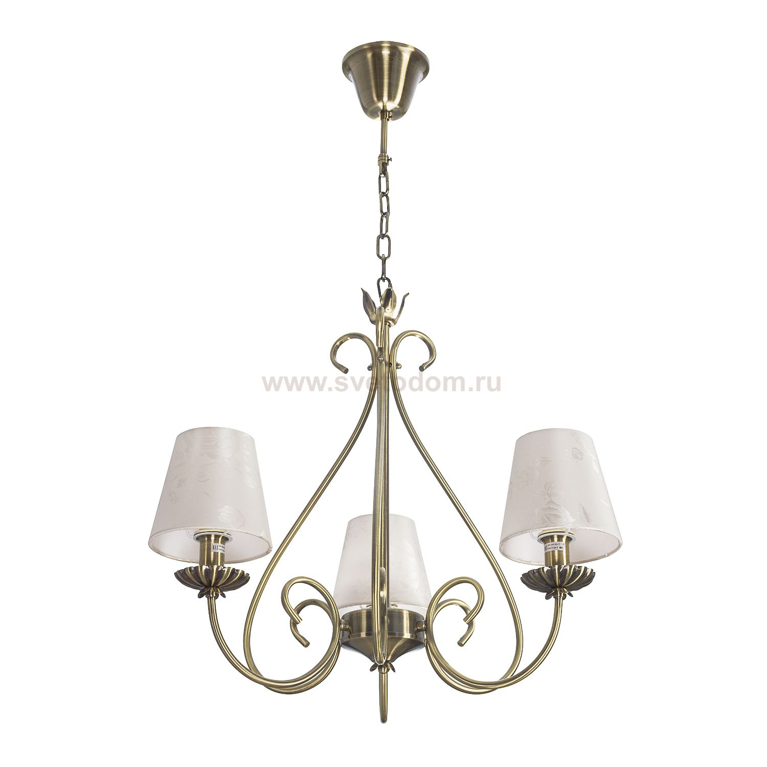 Люстра классическая Экономсвет 32889/3AB MWT