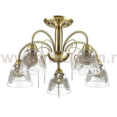 Люстра потолочная Lumion 3289/5C HORTENSA