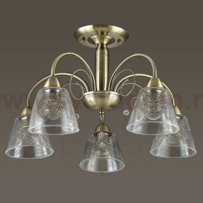 Люстра потолочная Lumion 3289/5C HORTENSA