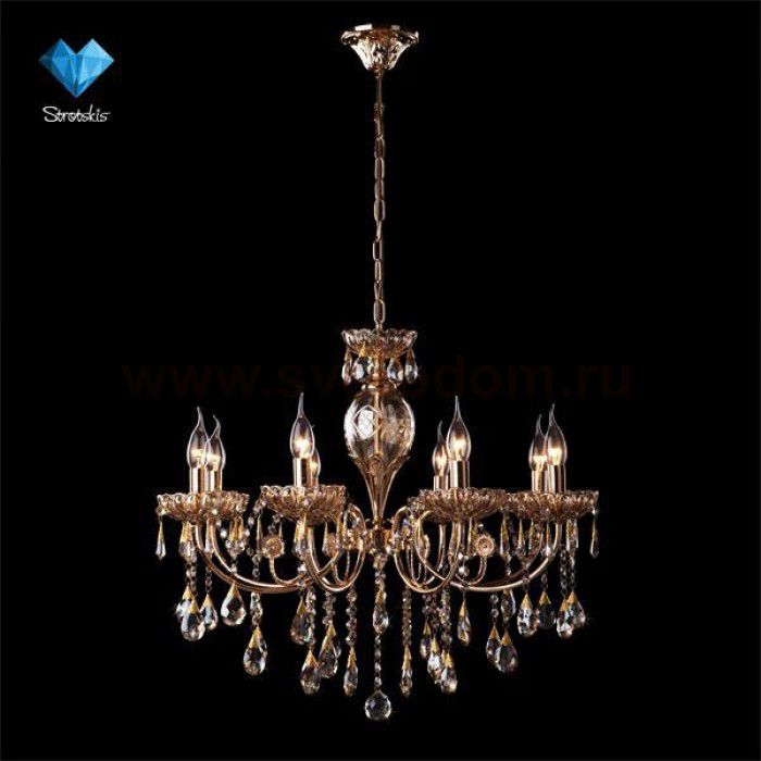 Люстра Eurosvet 3290/8 золото