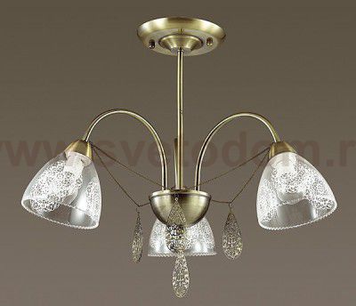 Люстра потолочная Lumion 3291/3C FLORETTA