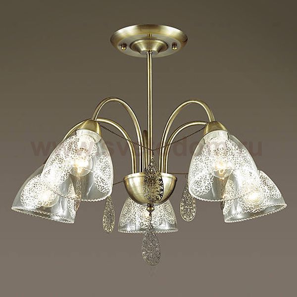 Люстра потолочная Lumion 3291/5C FLORETTA
