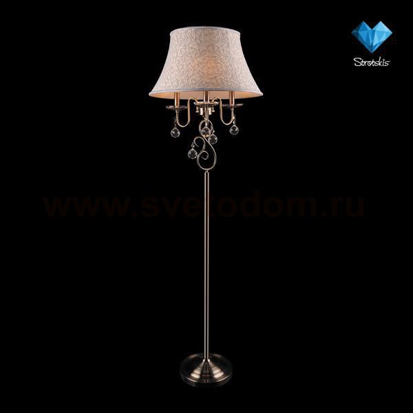 Торшер Eurosvet 3294/3F античная бронза