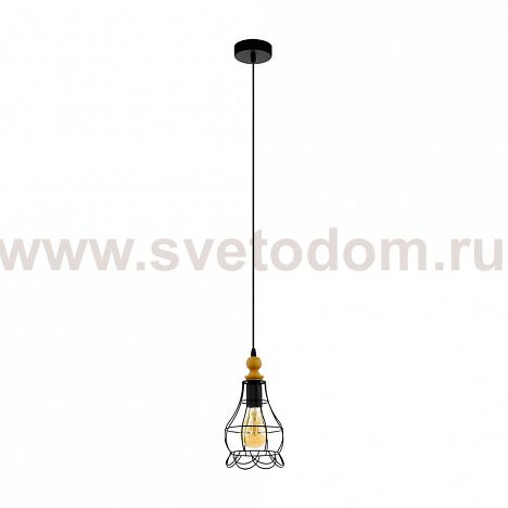 Подвесной потолочный светильник (люстра) BAMPTON 1 Eglo 33042