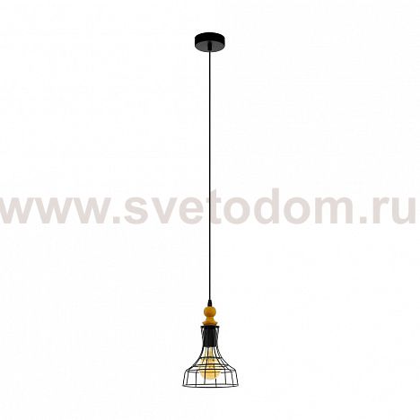 Подвесной потолочный светильник (люстра) BAMPTON 1 Eglo 33043