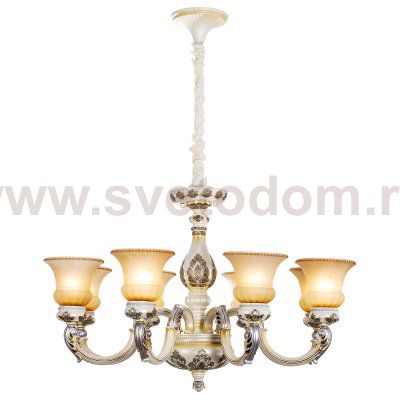 Люстра классическая Экономсвет 33056/8WT WT