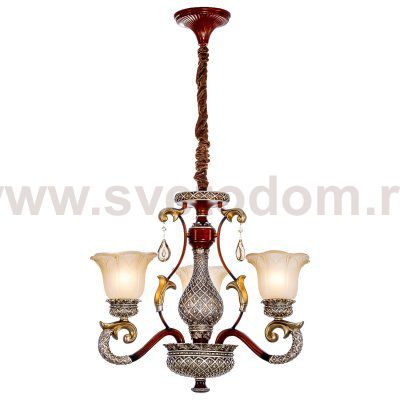 Люстра классическая Экономсвет 33059/3SL WT