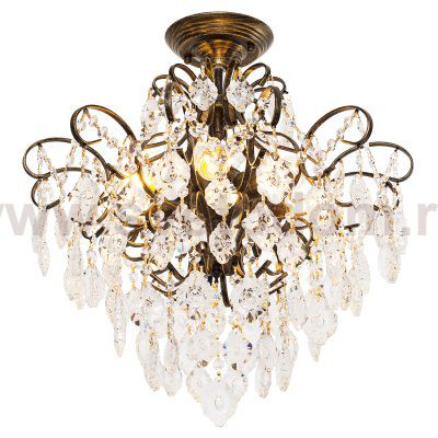 Светильник ЭкономСвет 33072/6BK+GD