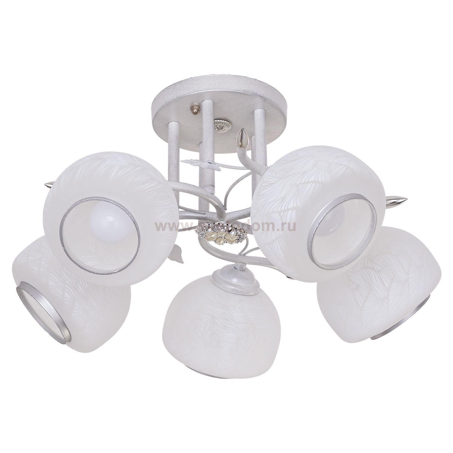 Светильник ЭкономСвет 3307/5SL WT+SL