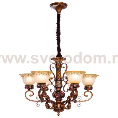 Люстра классическая Экономсвет 33076/6DG GD