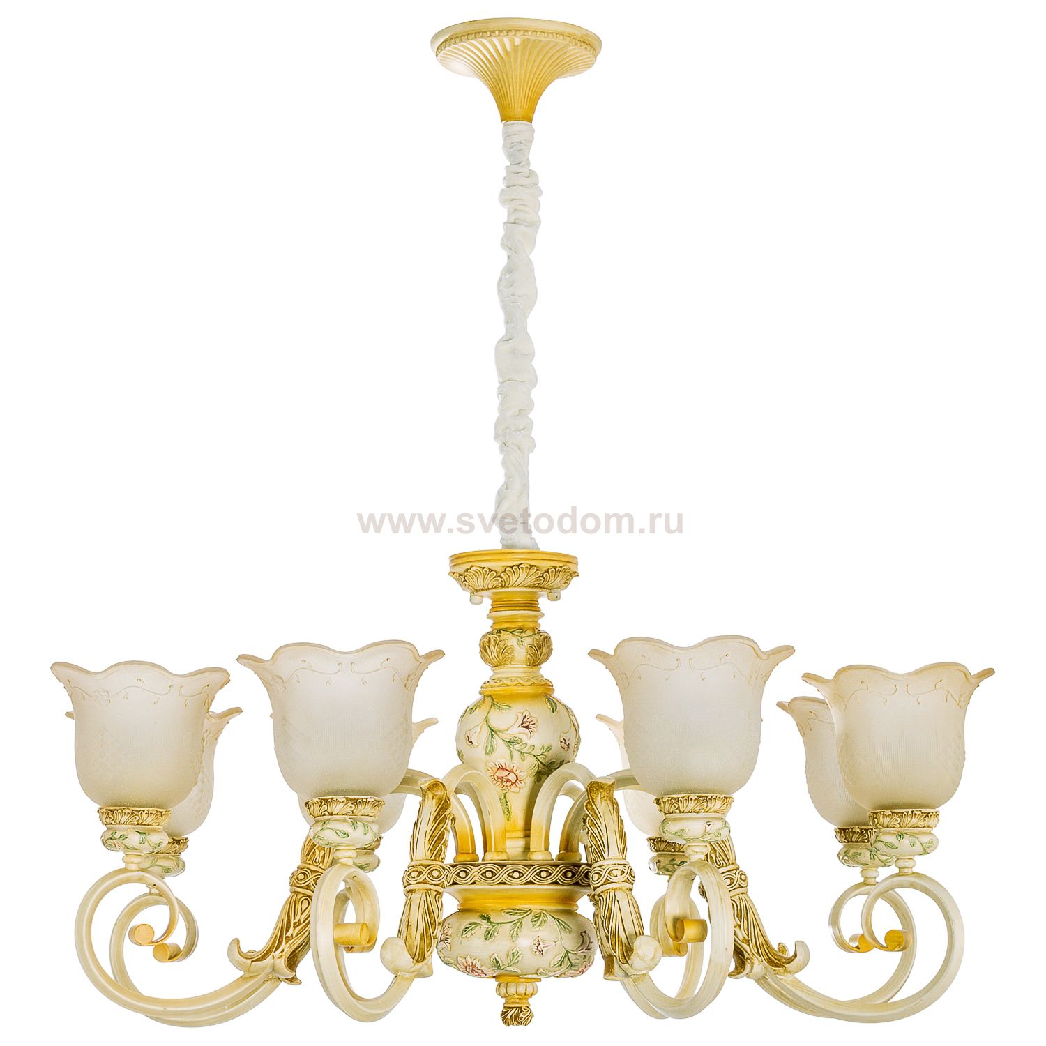 Люстра классическая Экономсвет 33090/8YL YL