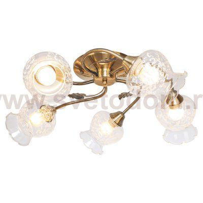 Люстра классическая Экономсвет 33122/5AB WT