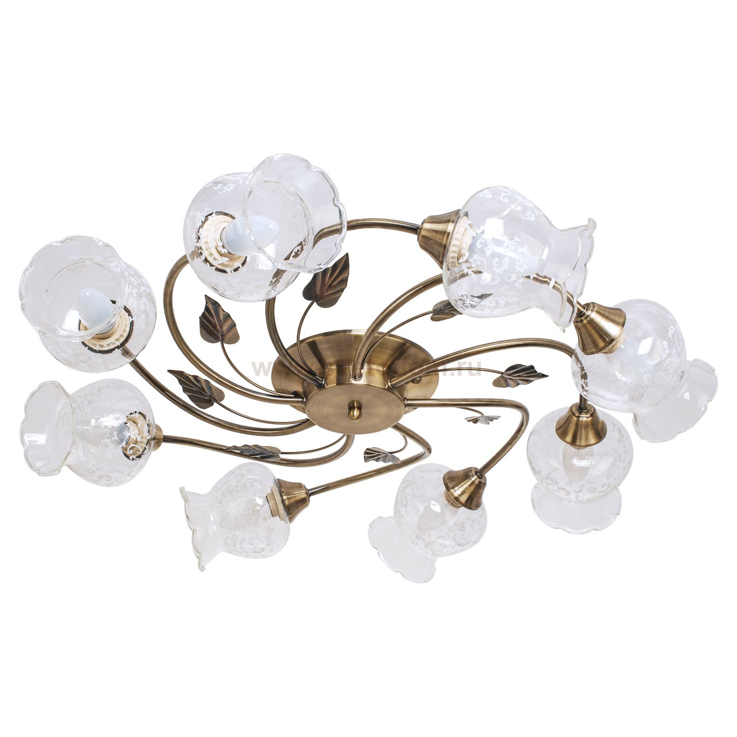 Люстра классическая Экономсвет 33122/8AB WT