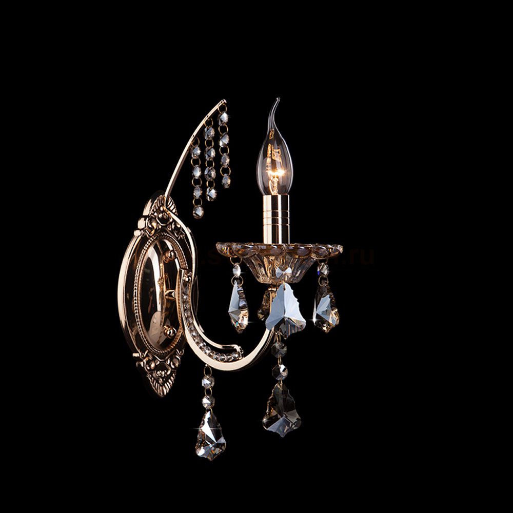 Светильник Eurosvet 3312/1 золото/тонированный хрусталь