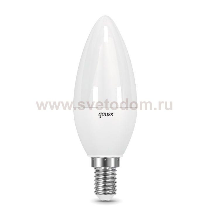Лампа Gauss Elementary Свеча 10W 750lm 6500K Е14 LED (33130)