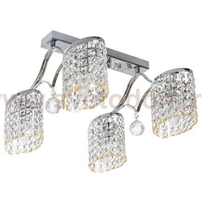 Светильник ЭкономСвет 33146/4CR CL GY