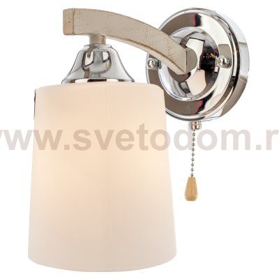 Настенный светильник Экономсвет 33218/1wCR+WT WT