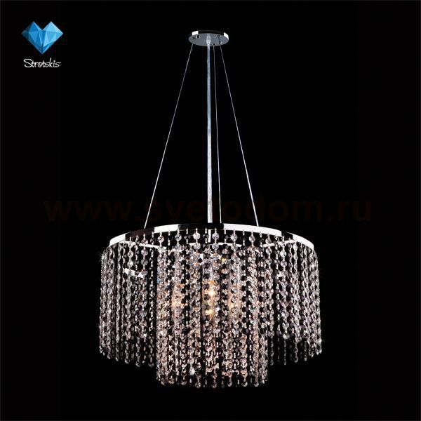 Люстра Eurosvet 3333/6 дымчатый хром