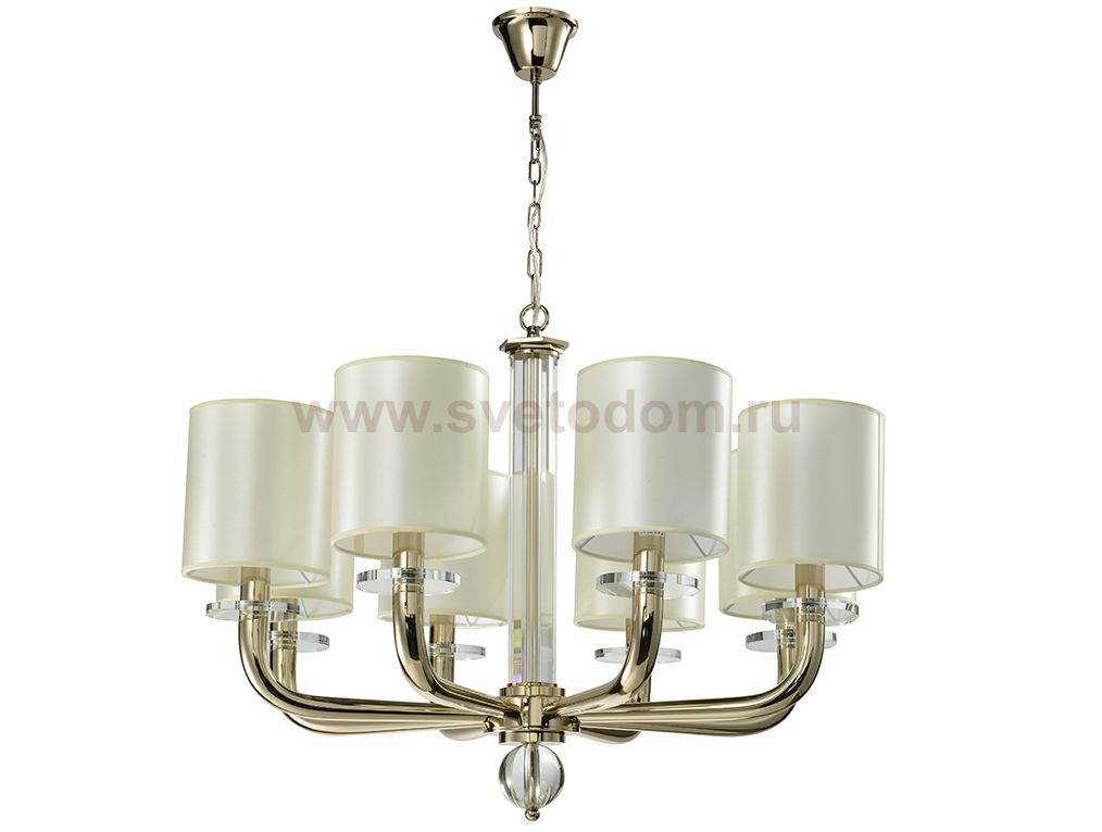 Люстра Newport 3338/C gold без абажуров