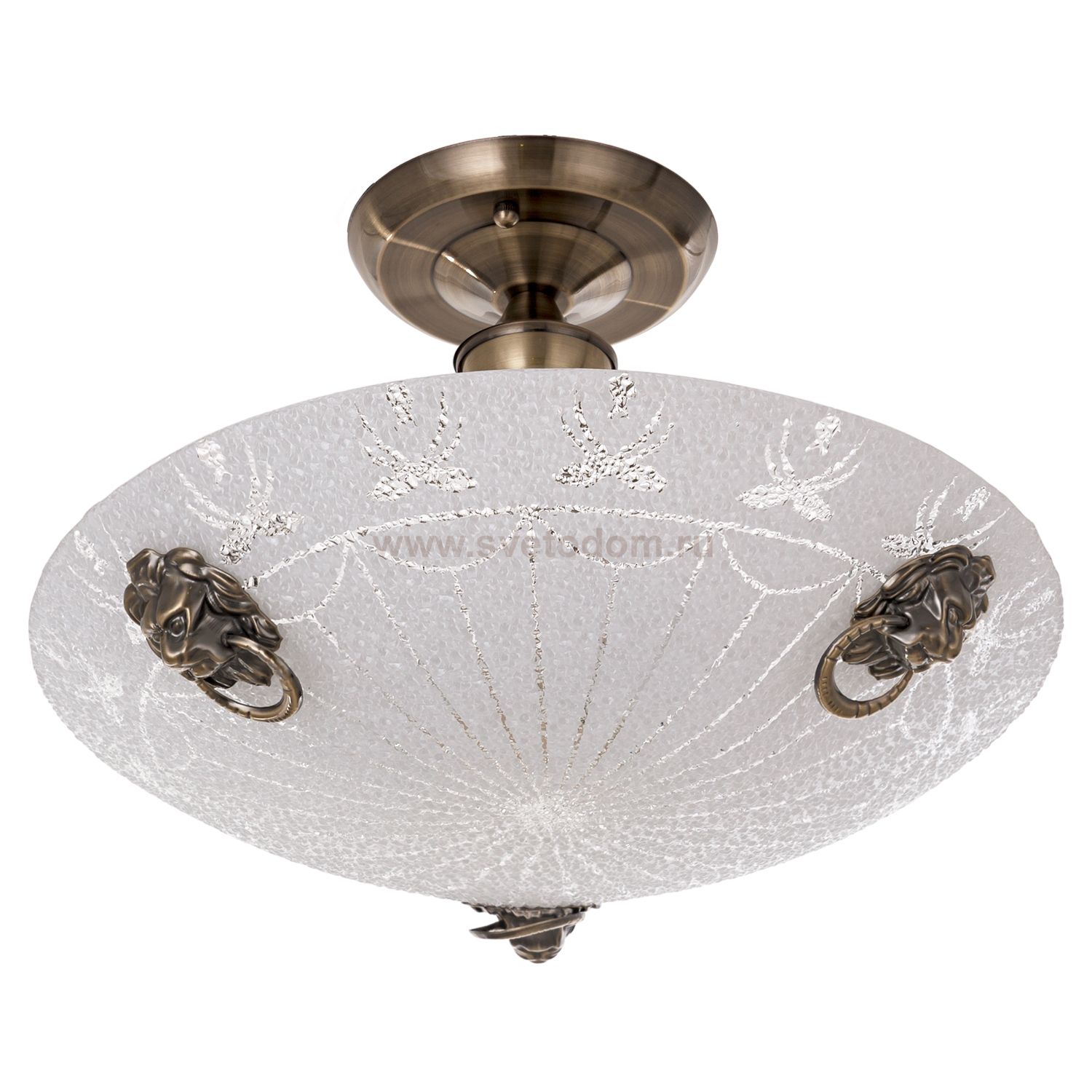 Люстра потолочная ЭкономСвет 33799/3AB WT