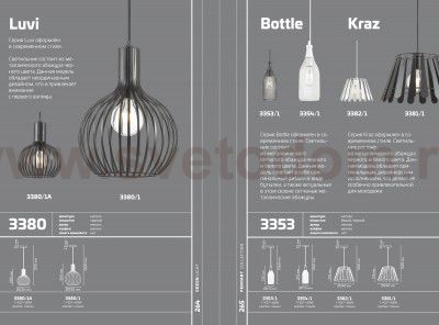 Светильник Odeon light 3380/1