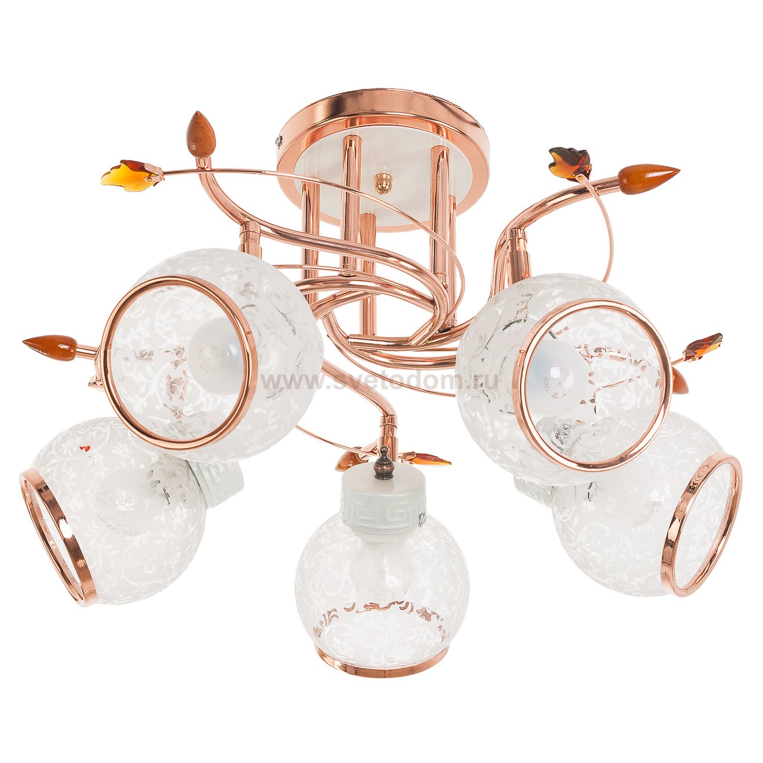 Спотовый светильник Экономсвет 338A/5FGD WT