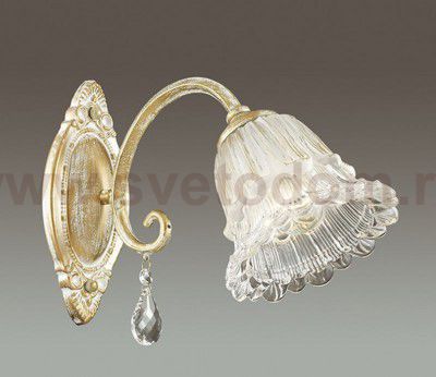 Светильник настенный бра Odeon light 3391/1W BENADETTA