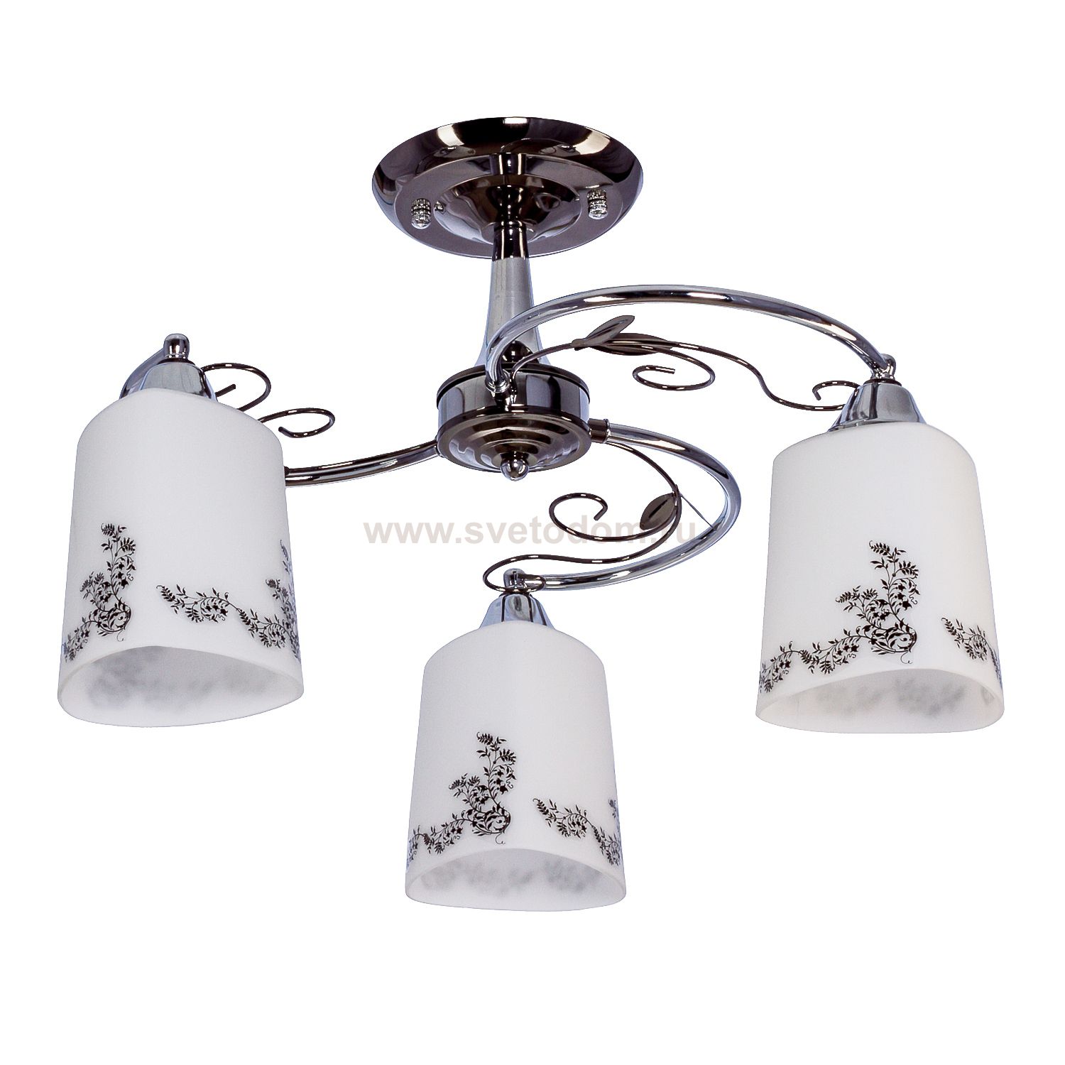 Светильник ЭкономСвет 33944/3CR+ZZH WT