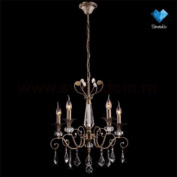 Люстра Eurosvet 3395/5 античная бронза
