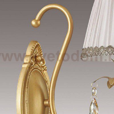 Светильник настенный бра Odeon light 3398/1W CAROLLA