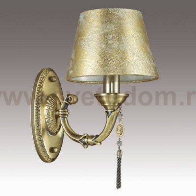 Светильник настенный бра Odeon light 3413/1W FLAVIA