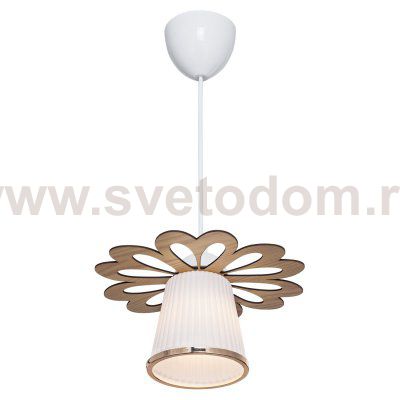 Подвесной светильник Экономсвет 342LM/1P FGD+BR WT