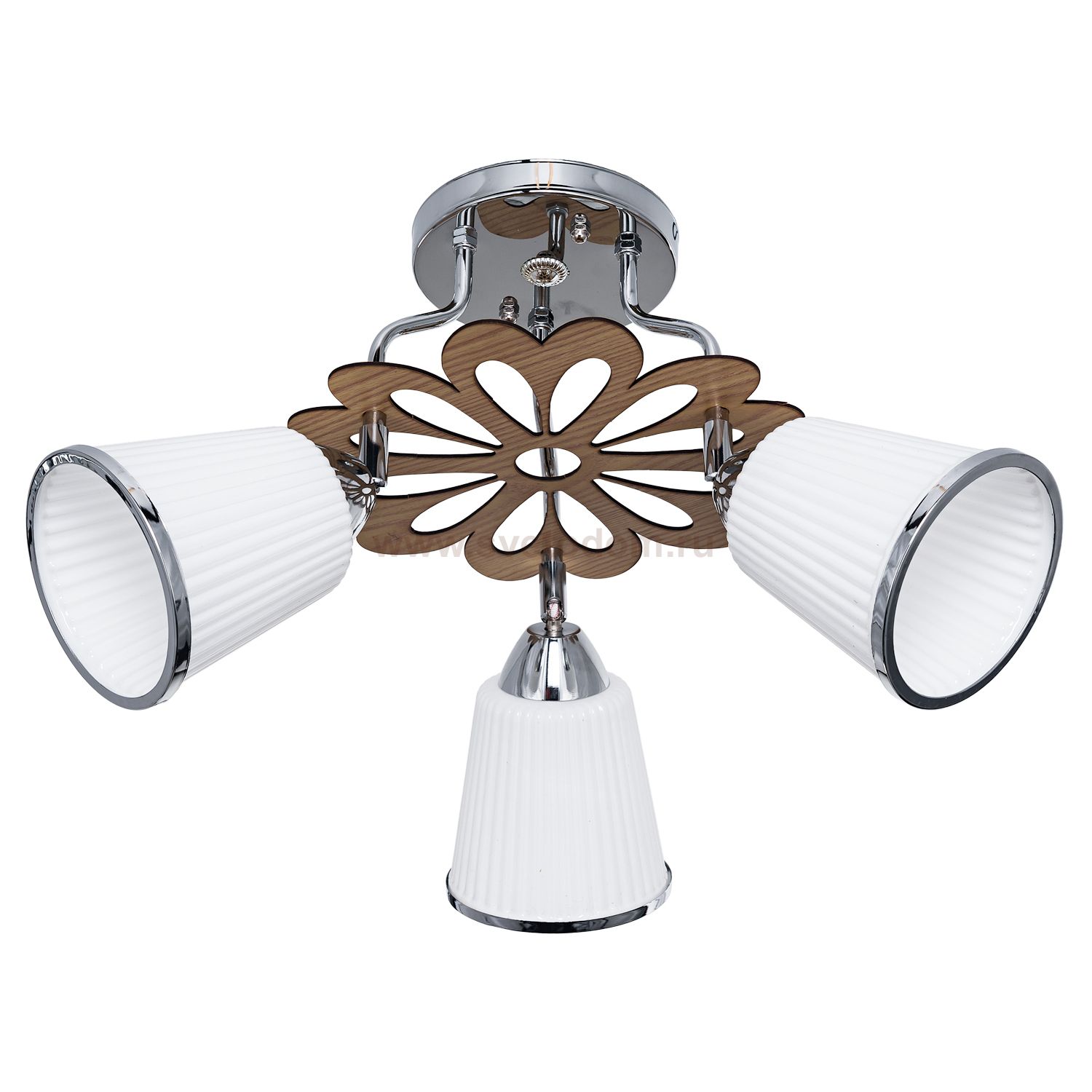 Светильник ЭкономСвет 342LM/3CR WT