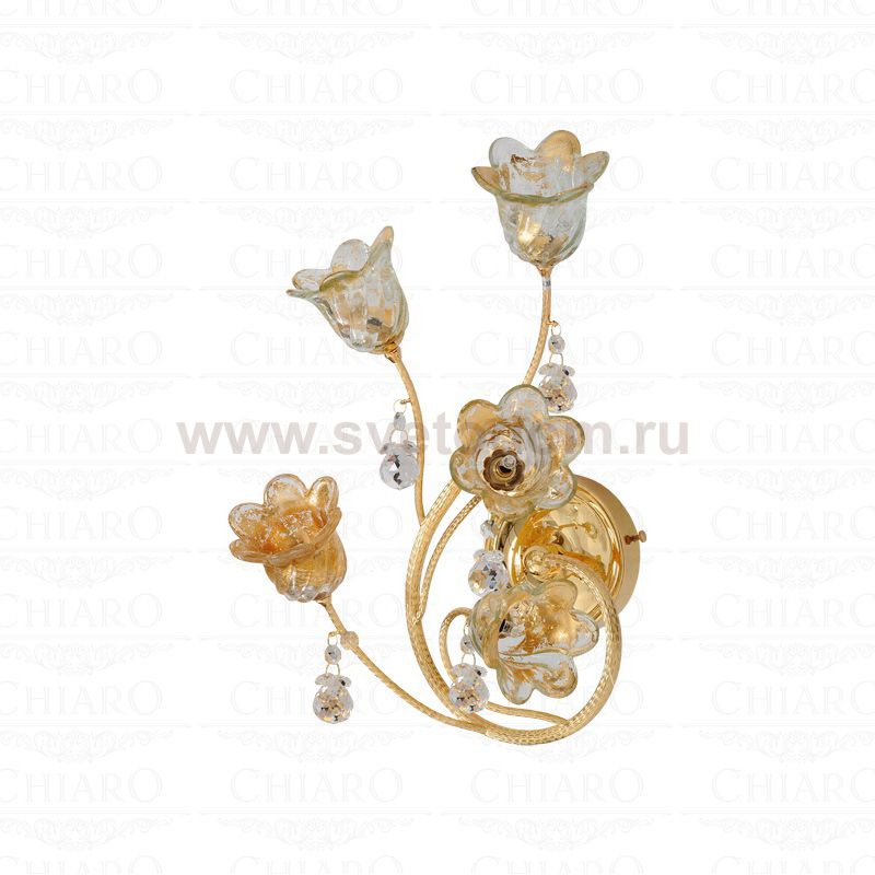 Светильник настенный бра Chiaro 343021005 Летиция