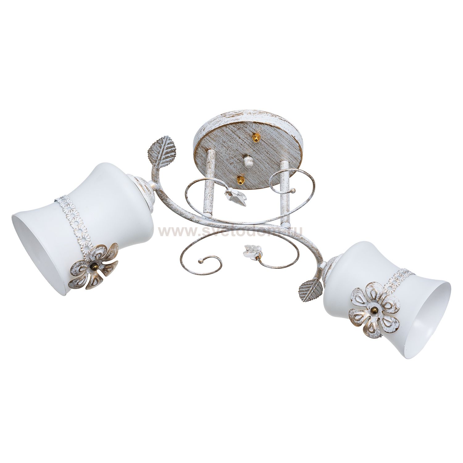 Люстра классическая Экономсвет 3430H/2WG WT+WG