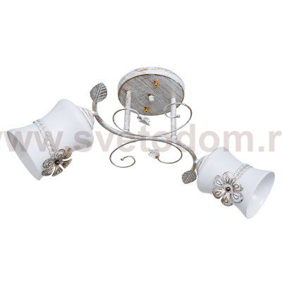 Люстра классическая Экономсвет 3430H/2WG WT+WG