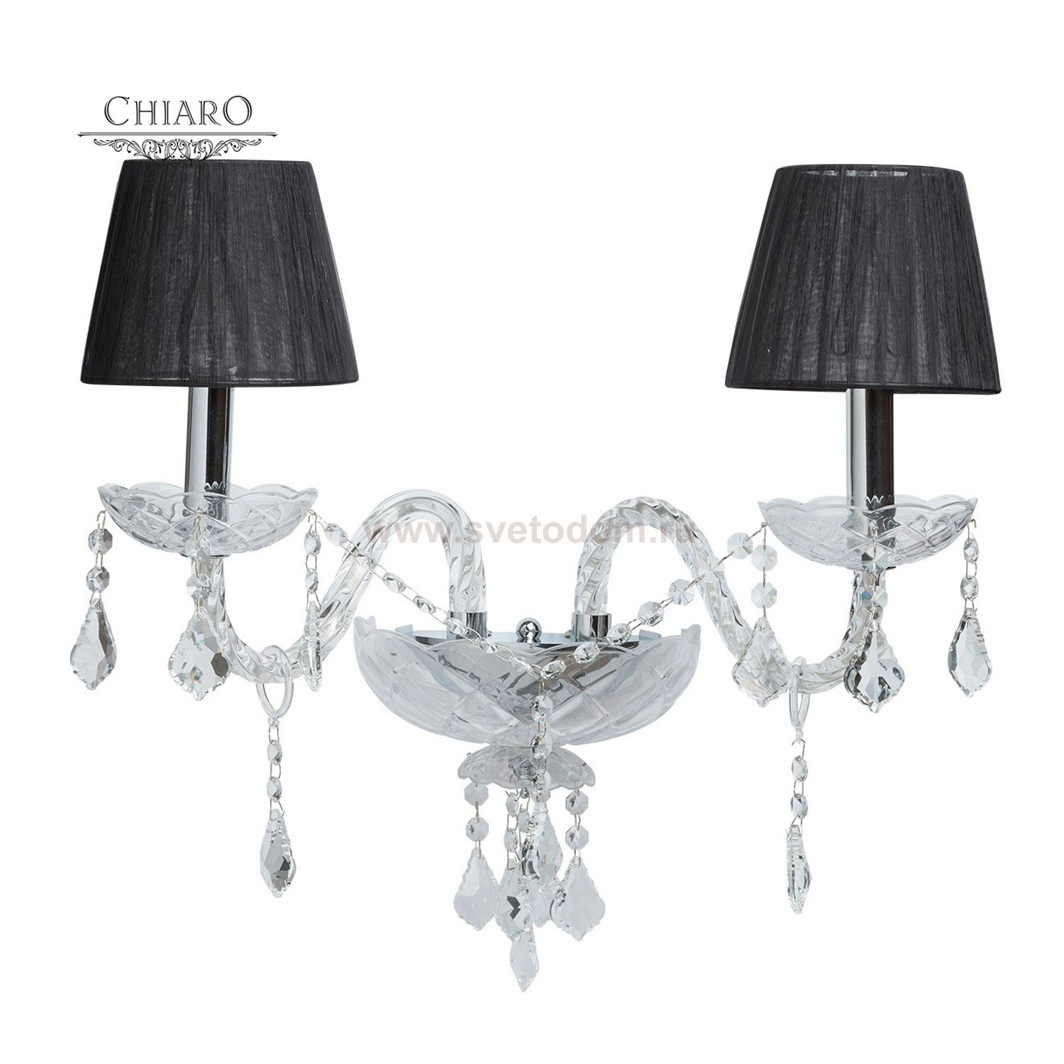 Светильник настенный бра Chiaro 344029702 Федерика