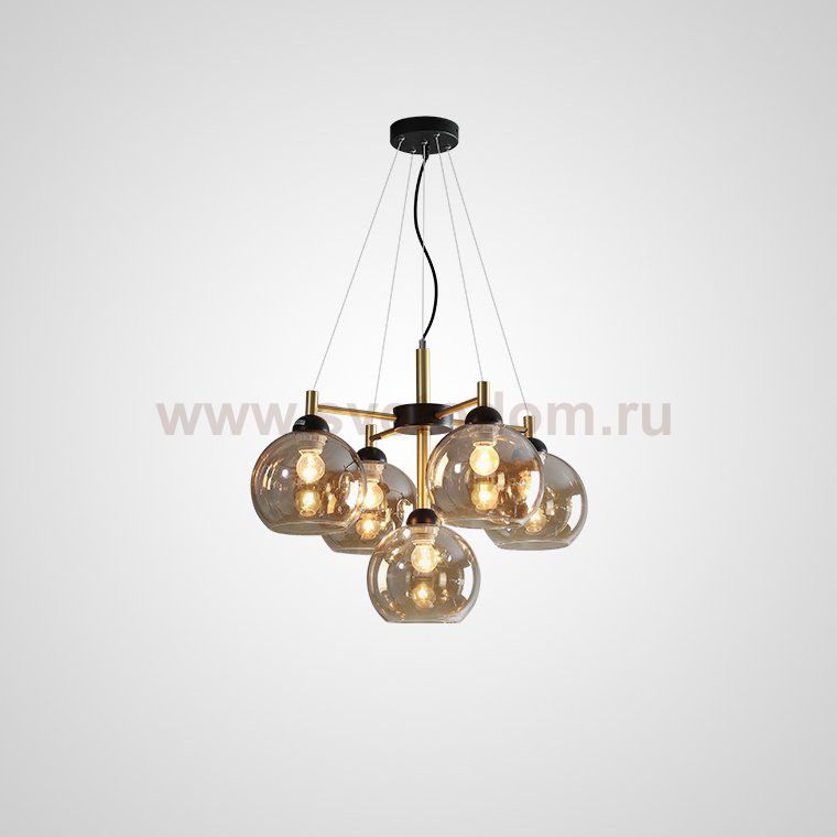 Подвесная люстра ETNA D57 Amber