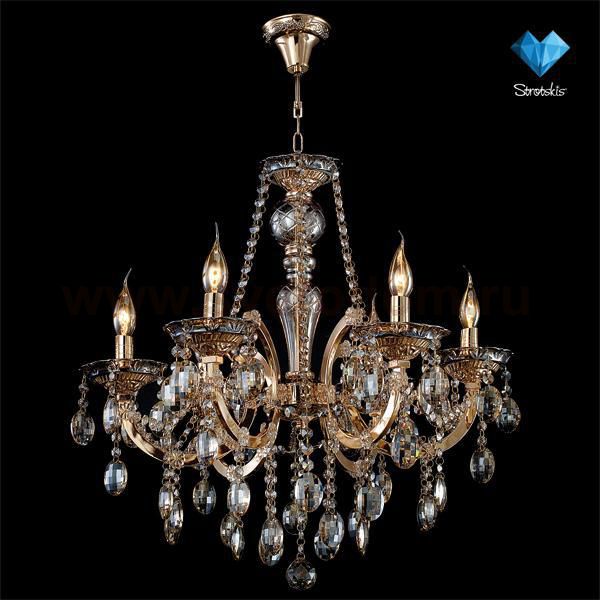 Люстра Eurosvet 3449/6 золото тонированный