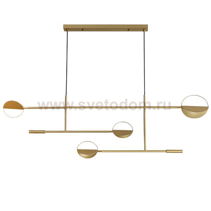 Люстра BOLIA LEAVES PENDANT Brass 4000К
