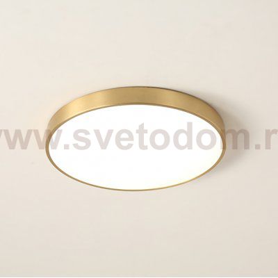 Потолочный Светильник Flims D30 Circle Brass By Imperiumloft