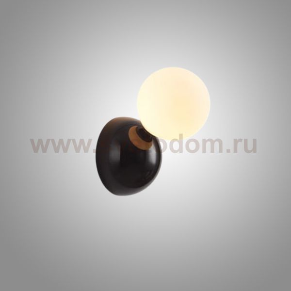 Настенный Светильник Ball Black By Imperiumloft