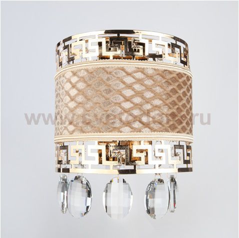 Светильник Eurosvet 3456/2 золото/прозрачный хрусталь Strotskis