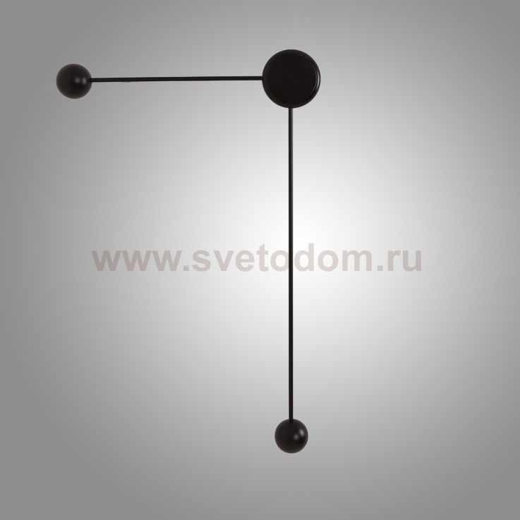 Настенный светильник DOTS C Black Right