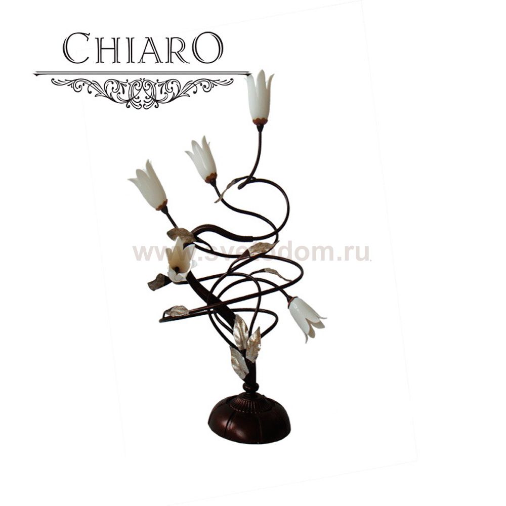 Настольная лампа Chiaro 346030805 Ксения