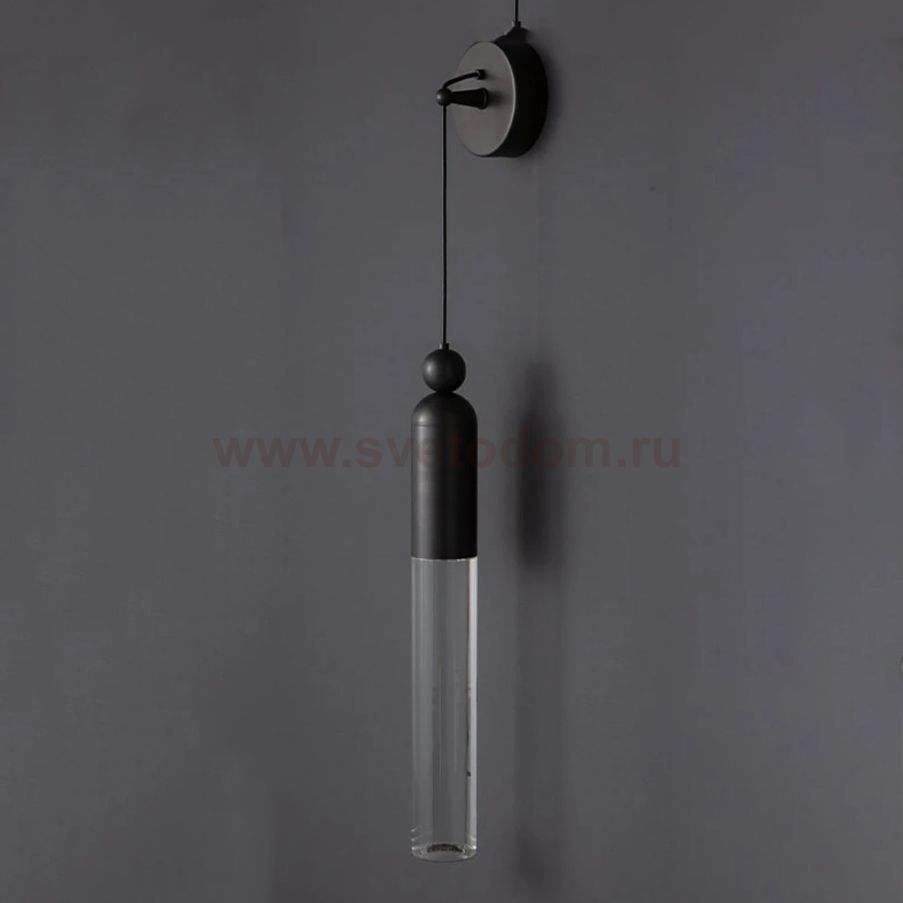 Настенный бра-светильник GELIS WALL Black