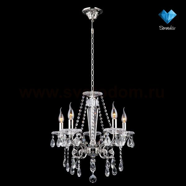 Люстра Eurosvet 3476/5 античное серебро