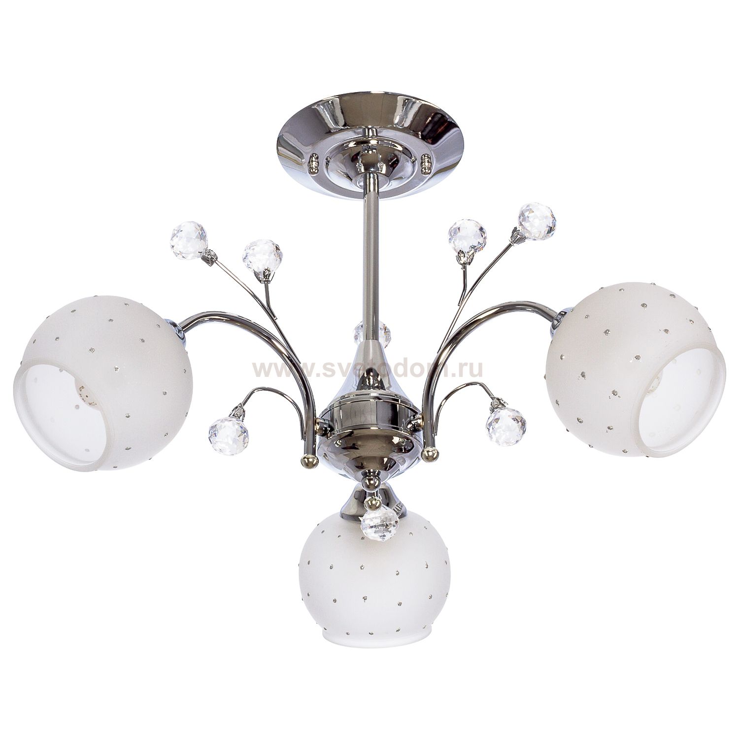 Люстра классическая Экономсвет 3481/3CR WT