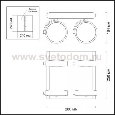 Спот Odeon light 3493/40CL PUMAVI