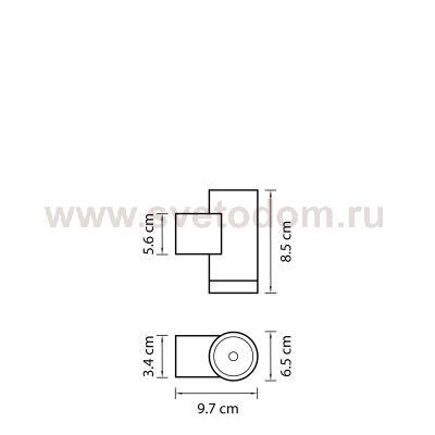 Светильник уличный настенный Lightstar 350609 Paro
